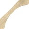 Ekena Millwork 6"W x 28"D x 28"H Legacy Rough Sawn Knee Brace, Douglas Fir BRC06X28X28LEC00RDF - alternate 4